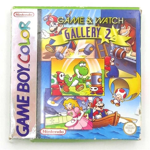 Game & Watch Gallery 2 - Original Box - GameBoy Color Game (B Grade) (Used) (ENG)